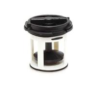 Filtro Pompa Scarico Acqua Lavatrice Compatibile con Ignis Whirlpool Tappo Nero
