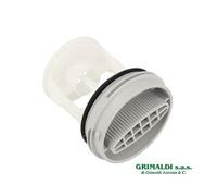 FILTRO POMPA SCARICO PER LAVATRICE WHIRLPOOL BAUKNECHT 481010506380 ORIGINALE