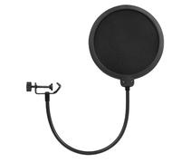 Filtro Pop, Filtro Pop per microfono - Studio Microfono Pop Shield, Wonnscreen microfono Studio a doppio strato con collo flessibile per gli ospiti degli attori
