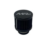 Filtro pop off MRMOTORSPORT 25 mm per motori t-jet compatibile con abarth 500/595 / 695 / grande punto, alfa romeo mito/giulietta, fiat tipo trasformazione sfiato esterno maggiorato vapori olio