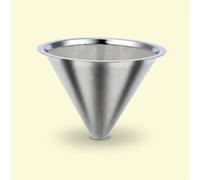 Filtro Pour-Over in Acciaio Inox Ecologico Dripper Caffè senza Carta per Casa