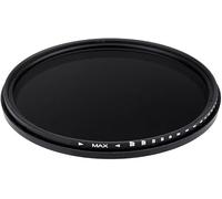 Filtro Premium a densità neutra variabile (ND2-ND1000) compatibile con Nikon D810 (58 mm)