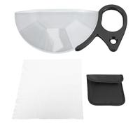 Filtro prismatico a caleidoscopio sottile portatile da 79 mm, filtro per effetti speciali in vetro ottico, obiettivo a caleidoscopio semicircolare con rivestimento per