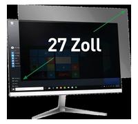Filtro privacy Leitz 27 pollici 16:9 anti riflesso e filtro luce blu