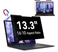 Filtro Privacy Magnetico 13.3 Pollici 16:10 per Schermo Del Computer Portatile, Rimovibile Protezione Schermo Anti Luce Blu Compatibile con Dell/ASUS/HP/Acer/Lenovo/Thinkpad/Samsung/Sony