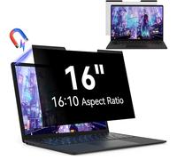 Filtro Privacy Magnetico 16 Pollici 16:10 per Schermo Del Computer Portatile, Rimovibile Protezione Dello Schermo Anti Luce Blu Compatibile con Dell/ASUS/HP/Acer/Lenovo/Thinkpad/Samsung/Sony