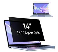 Filtro Privacy per Laptop 14 Pollici 16:10 Protezione Privacy Anti Luce Blu Antiriflesso, Filtro Schermo Rimovibile Filtro Privacy Compatibile con Lenovo/HP/Dell/Acer/Samsung/Asus/Toshiba