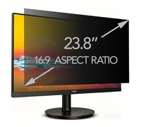 Filtro privacy per schermo da 23,8" 16:9, antiriflesso e blocco della luce blu, protezione per lo schermo rimovibile, compatibile con HP, Dell, MSI, Samsung, AOC, Philips, ASUS (528 x 297 mm)