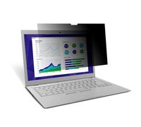 Filtro privacy touch 3M per laptop a schermo intero da 12,3"" con sistema di fissaggio COMPLY (PF123C3E) Nero