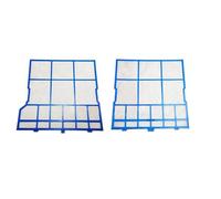 Filtro professionale per condizionatore d'aria, telaio in plastica con rete fine, compatibile con Panasonic e Hitachi (D: 32 x 30,5 cm e 29,8 x 30,5 cm)