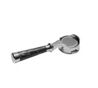Filtro professionale per macchina da caffè in acciaio inox senza fondo Portafilter Manico ergonomico per la casa Espresso Maker Portafilter senza fondo