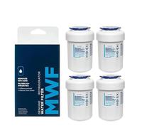 Filtro Purificatore D'acqua For Frigorifero, Compatibile Con General Electric, Compatibile Con GE MWF, MWFP, MWFA, Compatibile Con GWF, Compatibile Con HDX FMG-1, Parti Del Frigorifero(4 PCS)