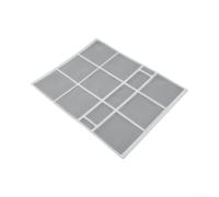Filtro purificatore d'aria riutilizzabile per Hisense AC - Filtro per sistemi di raffreddamento a rete per la rimozione della polvere, accessorio per sistemi HVAC, unità interna (35 x 26,7 cm)