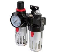 Filtro regolatore con lubrificatore per aria compressa 150 ml