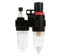 Filtro, Regolatore di pressione, Trappola separatore d'acqua olio, Filtro compressore d'aria, Airbrush Compresso con metallo, Giunto in plastica Tubo Foro 1/4, per il controllo dei componenti di