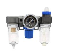 Filtro-regolatore per compressori d'aria, Separatore di umidità dell'olio del compressore d'aria manometro AC2000 for il deumidificatore dei filtri dell'acqua(BT 10mm fittings)