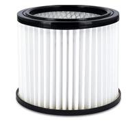 Filtro Ricambio Universale Aspiracenere Aspirapolvere - Filtro a Cartuccia HEPA Ø138x120mm - Accessori Aspira Polvere a Bidone - Cilindro con Filtri Aspiracenere Foro Unico