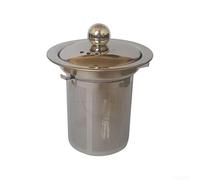 Filtro riutilizzabile in acciaio inox per foglie e spezie con design a maglia fine per un'esperienza di birra ottimale (S-62,5 mm)