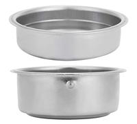 Filtro Riutilizzabile per Caffè in Acciaio Inossidabile, Filtro per Caffettiera Non Pressurizzato, Cestello Filtro Caffè Colino per Famiglie, Bar e Caffetterie (One)