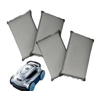 Filtro robotico per la pulizia della piscina, 25 x 16 x 4 cm, in schiuma di nylon e cotone, 4 pezzi per pulizia robot da piscina, ricambi per la manutenzione della casa per rimuovere detriti e polvere