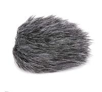 Filtro rumore Parabrezza Cappotto Microfono Parabrezza Pelliccia per piccole dimensioni e peso leggero riduce il rumore del vento indesiderato durante la registrazione all'aperto