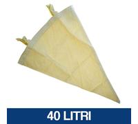 FILTRO SACCO CONICO IN TELA PER MOSTO BIRRA VINO 10 20 30 40 LT (18529V)