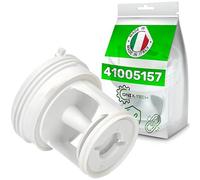 Filtro Scarico Lavatrice per la Pompa di Raccolta con Codice Originale 41005157 per Candy per Hoover per Iberna - MADE IN ITALY - Garanzia di 5 Anni - ONIX TECH