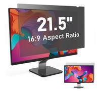 Filtro schermo privacy per computer da 21,5" per display widescreen 16:9, filtro privacy per monitor SOPPY, filtro UV e luce blu per monitor Samsung/Dell/Lenovo/HP/Acer/ASUS (21,5", 16:9)