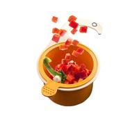 Filtro scolapasta per Acciaio inossidabile bilanciato al lavello per la Bouchon-Retains Alimento, impedisce al cocco