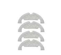 Filtro, scopa, spazzola laterale principale, sacchetto for la polvere, kit di parti di ricambio for aspirapolvere.Compatibile con Dreame Bot D10 Plus RLS3D (Color : 4PCS)
