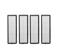 Filtro, scopa, spazzola laterale principale, sacchetto for la polvere, kit di parti di ricambio for aspirapolvere.Compatibile con Dreame Bot D10 Plus RLS3D (Color : 4PCS-01)