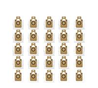 Filtro, scopa, spazzola laterale principale, sacchetto for la polvere, kit di parti di ricambio for aspirapolvere.Compatibile con Dreame Bot D10 Plus RLS3D (Color : 25PCS)