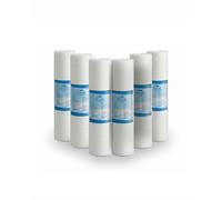 Filtro Sedimenti Cartuccia ricambio 10 pollici 1 Micron depuratore acqua 6 pezzi