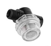 Filtro Sedimenti PVC per Camper e Roulotte | Rete acciaio 50 mesh, blocca detriti, protegge pompa, flusso costante, installazione rapida