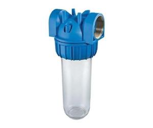 Filtro Senior Plus 3P EFO CX TS 10 pollici attacchi 2 pollici contenitore traspa