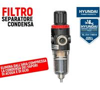 FILTRO SEPARATORE ANTICONDENSA COMPRESSORE HYUNDAI 92510 ANTI CONDENSA OLIO