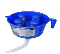 Filtro separatore olio-acqua a imbuto for benzina e cherosene, tre/quattro elementi filtranti, rimozione acqua/impurità, 1 pz.(With 4filter element)