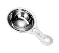 Filtro separatore per uova, separatore per uova in acciaio con design a per una facile separazione di tuorlo e bianco, ideale per chef, panettieri e cucina