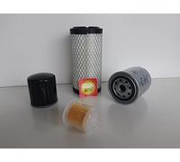 Filtro - Set adatto per Kubota GR1600 GR2100 GR2120 filtro olio, filtro aria, filtro carburante, filtro idraulico