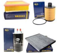 Filtro Set SCT Carburante, Olio, Aria, Interno Per Alfa Romeo Mito Fiat Doblo