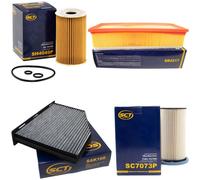 Filtro Set SCT Carburante, Olio, Aria, Interno Per Skoda Yeti Superb II VW Golf