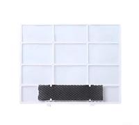 Filtro sospeso di ricambio per Midea A/C promuove l'ambiente più sano riducendo le particelle trasportate dall'aria (31 x 25,5 cm)