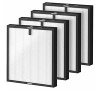 Filtro Sostitutivo Purificatore D'aria HEPA HY4866 Da 4 Pezzi, Compatibile Con MORENTO HY4866 E YIOU M1, Alta Efficienza, Basso Rumore, Lunga Durata, Facile Installazione(4 PCS Filter)
