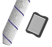 Filtro Spazzola A Rullo, Compatibile Con Rowenta, X-Clean 10 Aspirapolvere A Secco E A Umido Sostituisce Gli Accessori Del Filtro Spazzola A Rullo(1 Roller 1 filter)