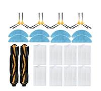 Filtro Spazzola Laterale Principale, Compatibile Con ABIR, X5 X6 X8 Genio Navi N600, Pezzi Di Ricambio For Aspirapolvere Robotizzato, Pezzi Di Ricambio A 3 Bracci(26pcs 1set)