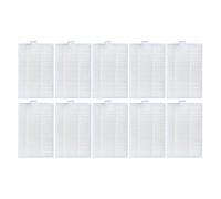 Filtro Spazzola Laterale Principale, Compatibile Con ABIR, X5 X6 X8 Genio Navi N600, Pezzi Di Ricambio For Aspirapolvere Robotizzato, Pezzi Di Ricambio A 3 Bracci(10pcs Filter)