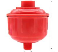 Filtro spray aria con filettatura da 1/4", sifone per HVLP pneumatico, separatore per trappola d'acqua, regolatore e rimozione olio, 58 x 68 mm (A)