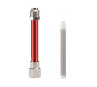 Filtro spray per asta di prolunga con rete in acciaio inossidabile che fornisce una filtrazione efficace per prevenire l'intasamento dell'ugello dello spruzzatore durante l'uso (rosso 60)