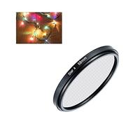 Filtro stella 72 mm 4 punti filtro stella per fotocamera Nikon Zf mirrorless con obiettivo NIKKOR Z 24-70mm f/4 S