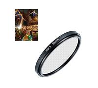 Filtro stella per obiettivo fotocamera 77 mm 8 punti filtro stella per fotocamera digitale Panasonic Lumix DC S5 con obiettivo Lumix S 24-105 mm f/4 Macro O.I.S